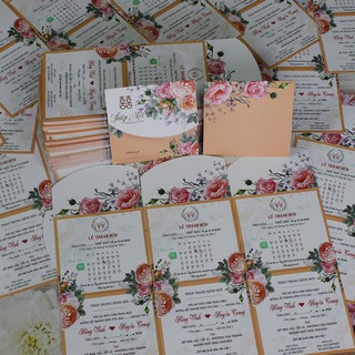 500 thiệp cưới + in 2 mặt ( sơ đồ )