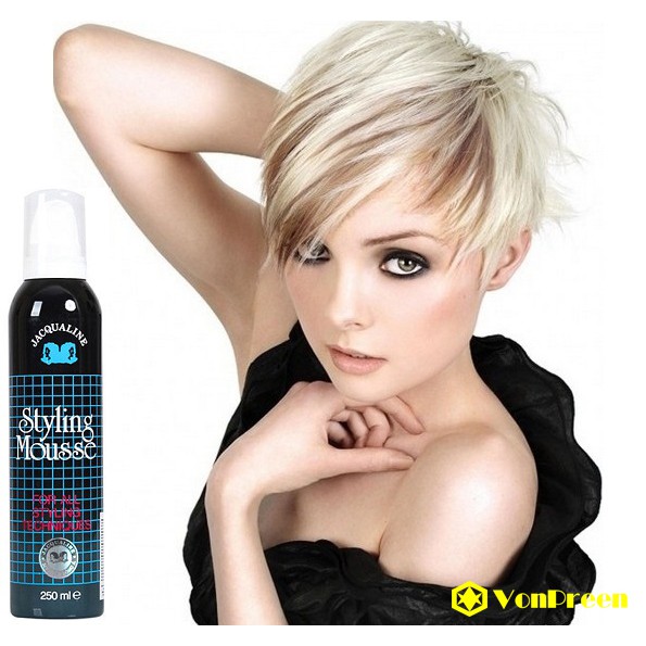 Mouse xịt tóc Jacqualine Styling Mousse 250ml