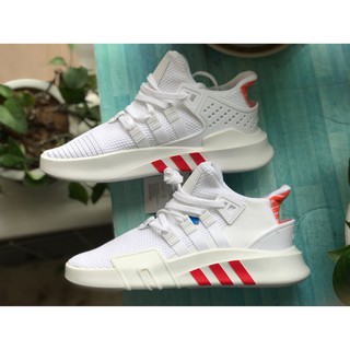 Giày EQT trắng kẻ đỏ 36-40