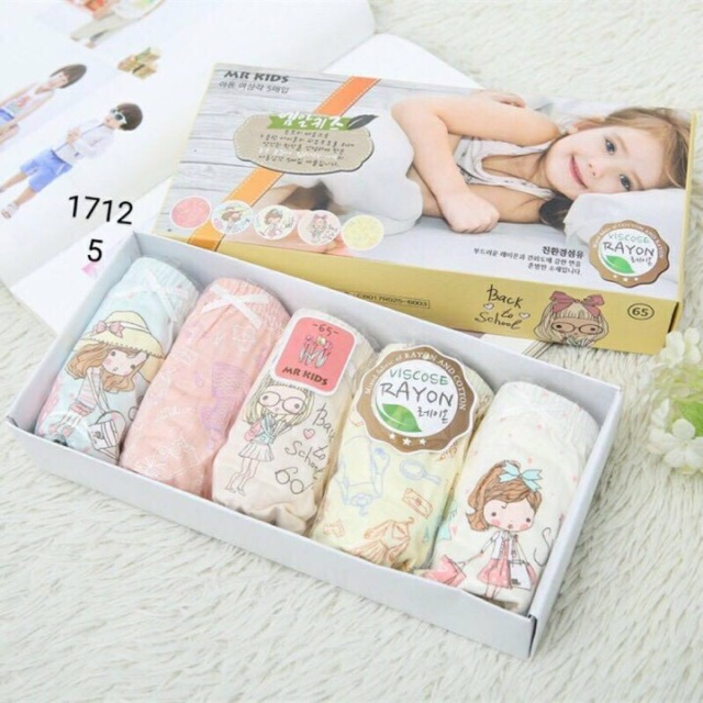 Set quần chip bé gái