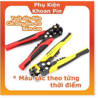 PKKP -Kìm tuốt dây điện thông minh cắt dây bấm cos đa năng loại tốt (P022)