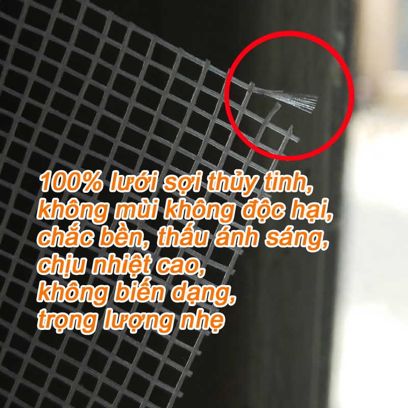 Lưới chống muỗi băng dính băng móc