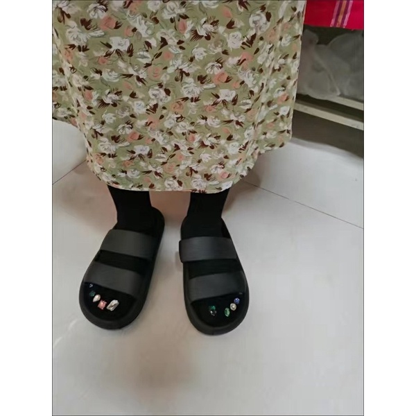 Dép Sandal hai quang ngang form Basic hàng Quảng Châu