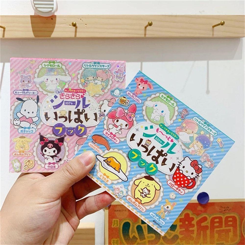 PEWANY Bộ 24 Tờ Sticker Hoạt Hình Dán Trang Trí Nhật Ký