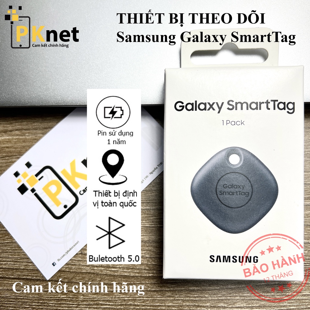 Smart Tag Samsung - Thiết bị theo dõi thông minh, sản phẩm chính hãng.