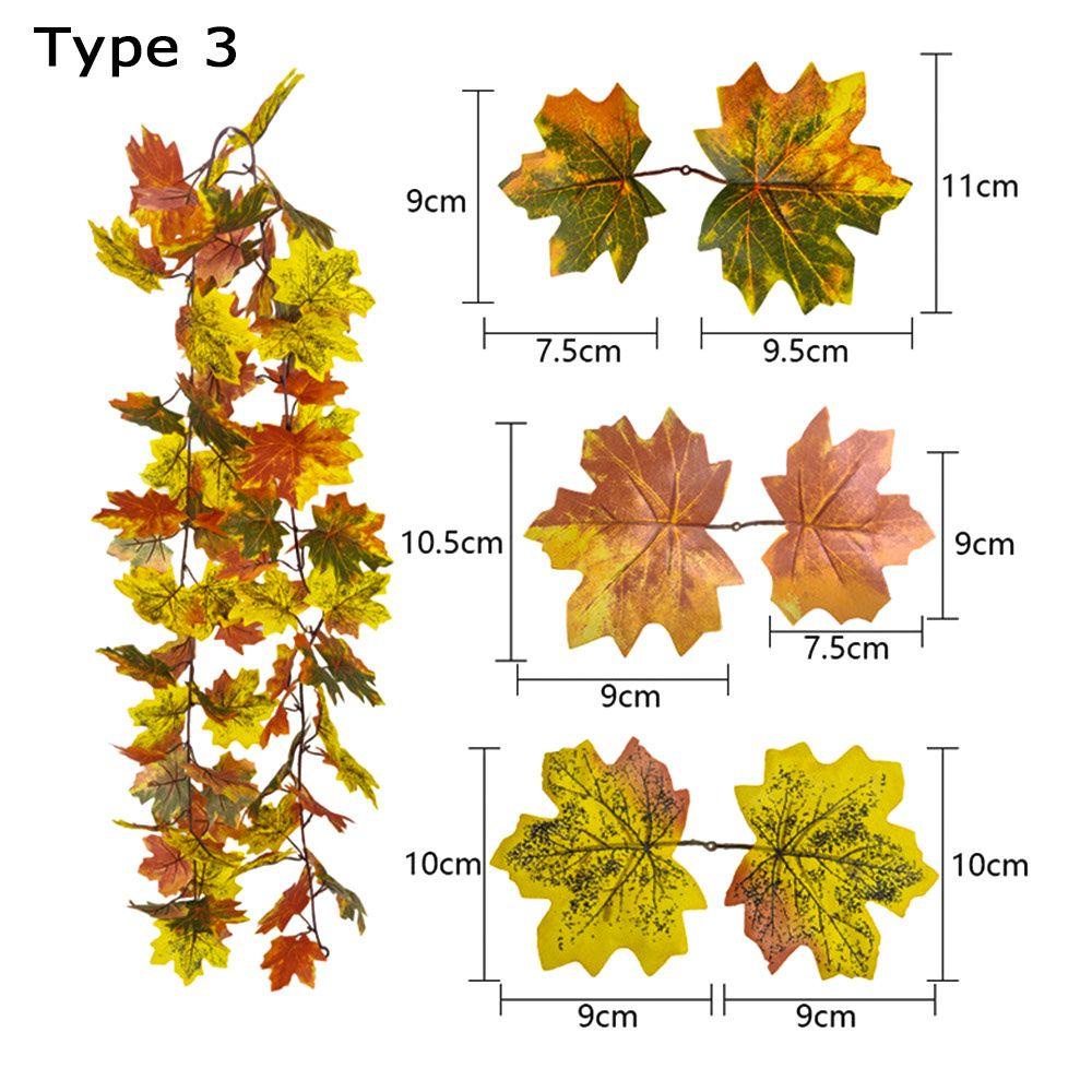 Cành Lá Phong Giả Trang Trí Giáng Sinh
