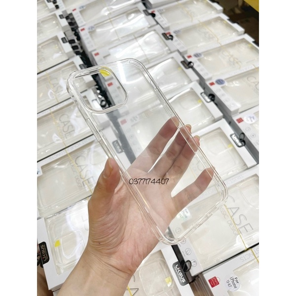 Ốp lưng LikGus Zero cho iPhone 13/ 13 Pro/ 13 Pro max/ 12 Mini/ 12/ 12 Pro/ 12 Pro Max chống sốc không ố màu