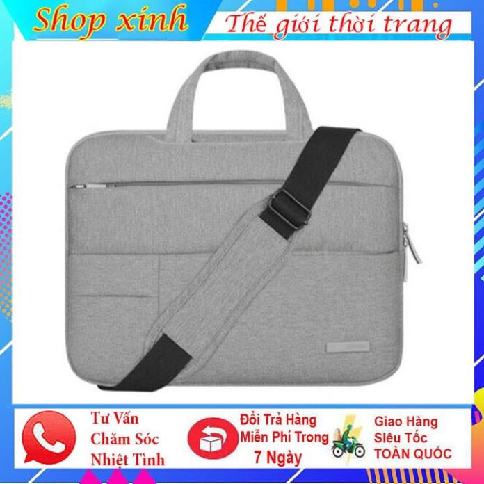 Cặp Laptop Chống Sốc Cao Cấp,Túi xách nam nữ công sở nhiều ngăn Có Quai Xách Và Dây Đeo Chéo 15,6inch