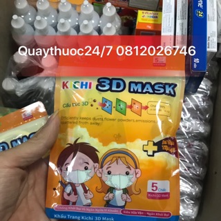 Khẩu trang kichi 3d mask