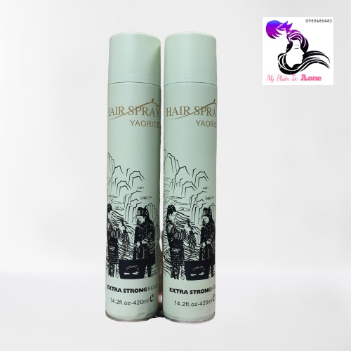 COMBO 3 Gôm Xịt Tóc  Hair Spray 420ml Tặng Lược