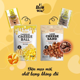 Phô mai thịt cừu 100g BowWow dành cho chó