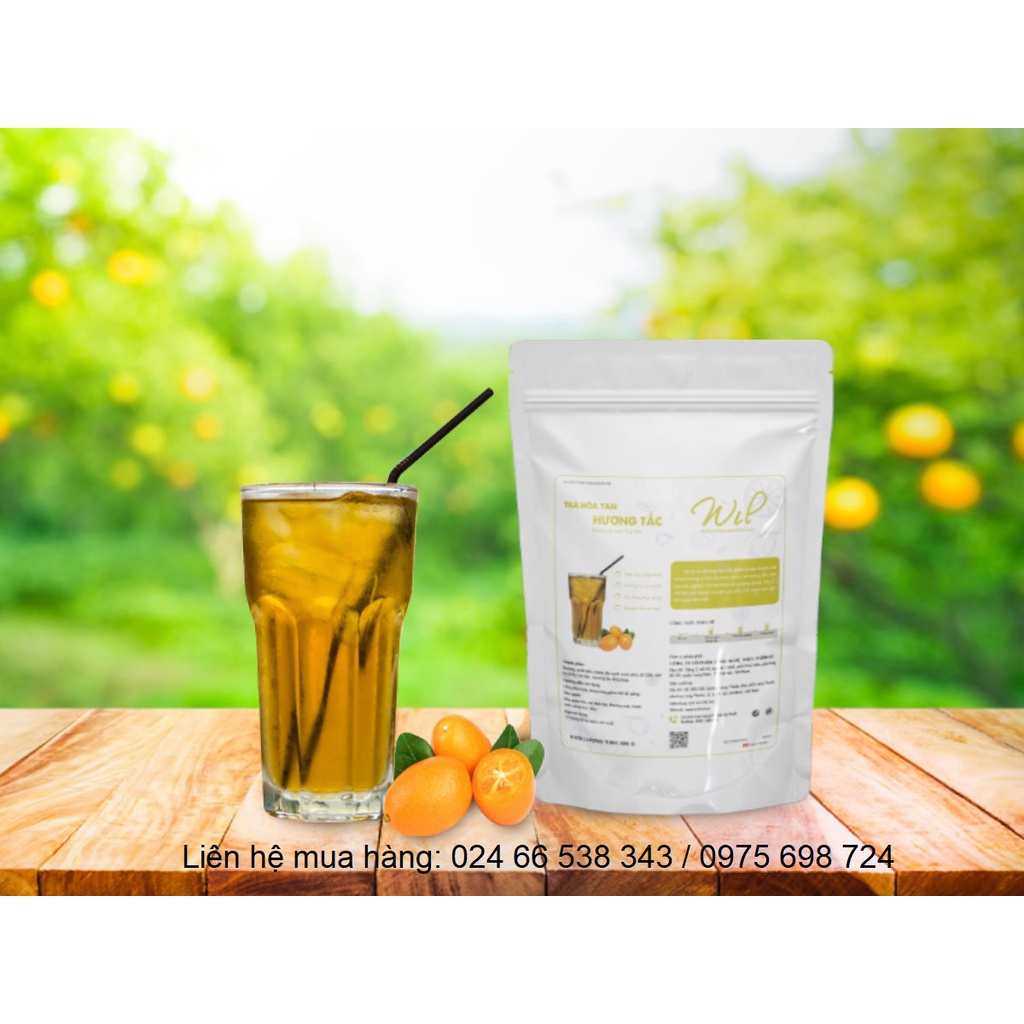 Trà tắc hòa tan Wil - 3 in 1 - Trà quất