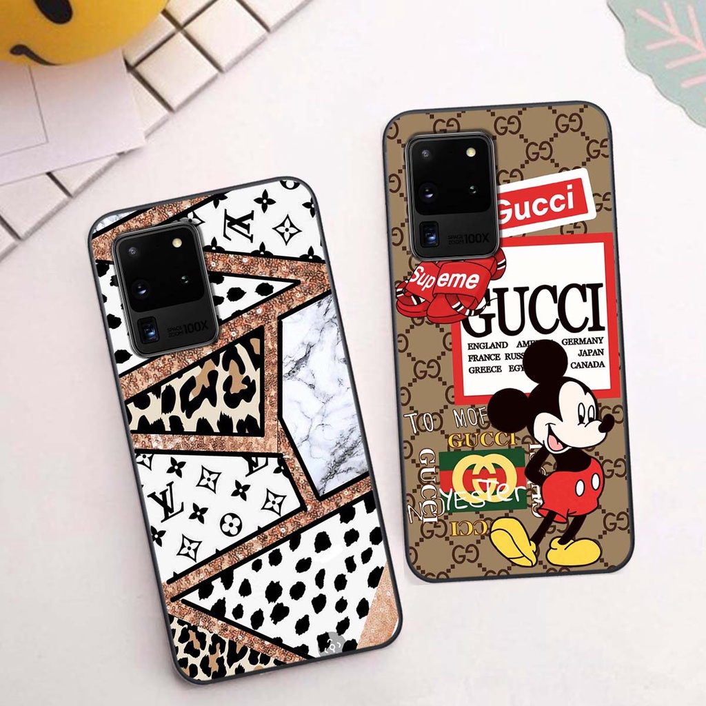 Ốp lưng Samsung S20 Ultra hình thương hiệu, thời trang, cute, đáng yêu