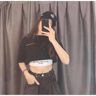 ÁO THUN NỮ💕SET ÁO CROPTOP 1974 HÀN QUỐC