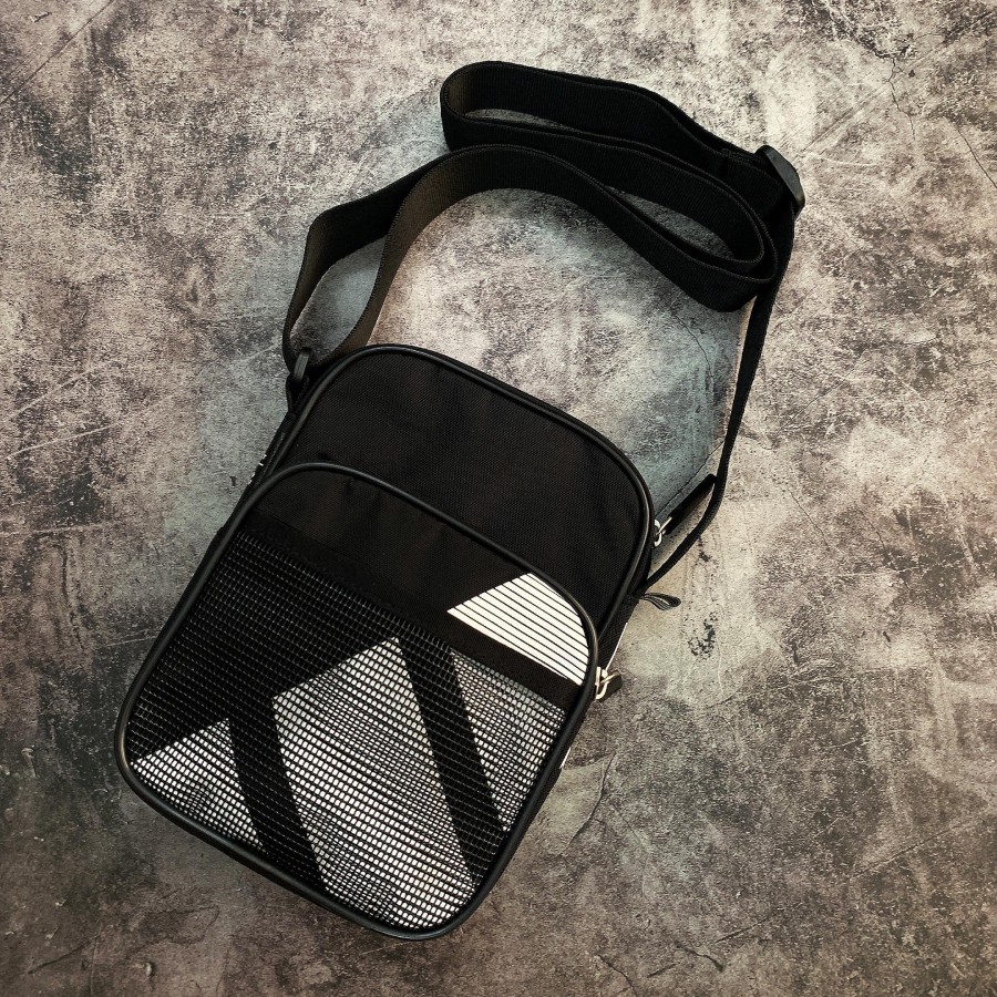 Túi Đeo Chéo Adidas EQT Mini Bag In Black Full Tag Code