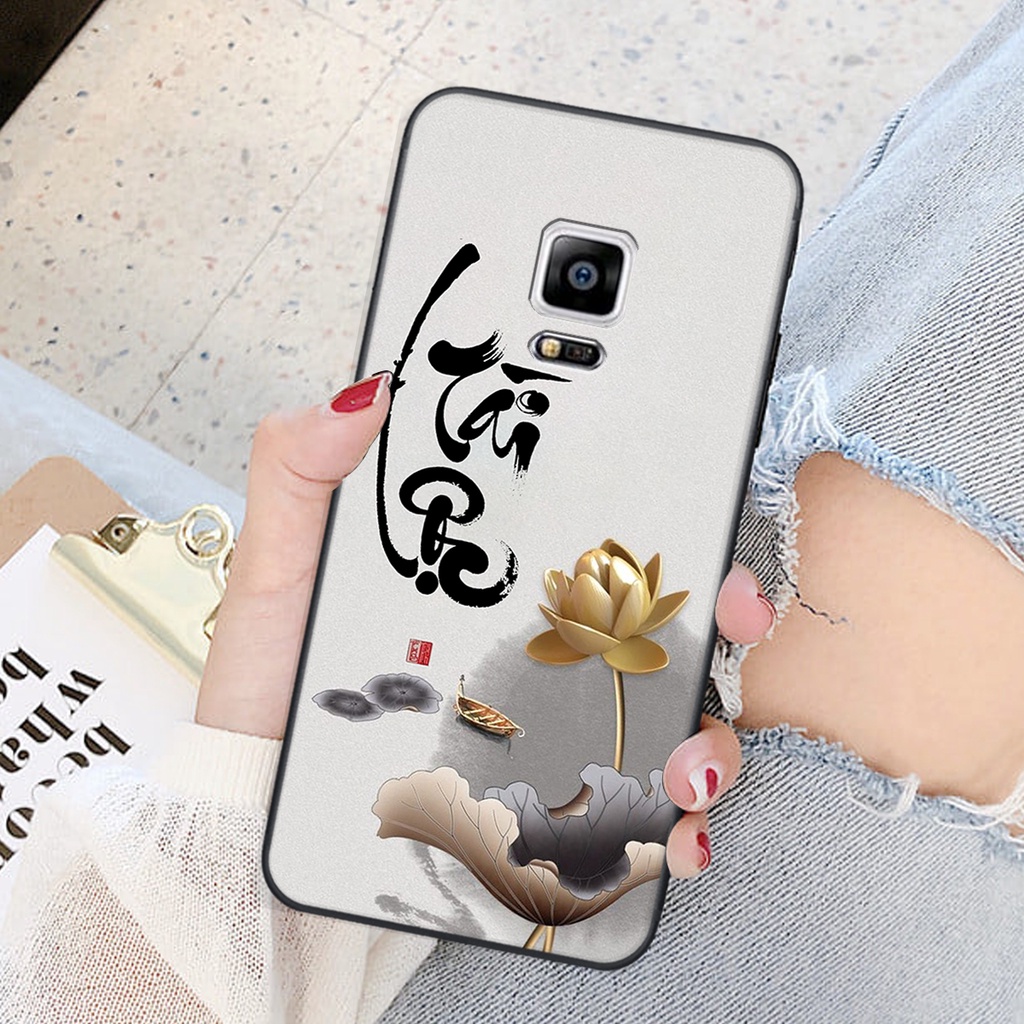 Ốp lưng Samsung Galaxy NOTE 4 in hình chữ tài chữ lộc, Cha Mẹ, bình an SIÊU ĐẸP
