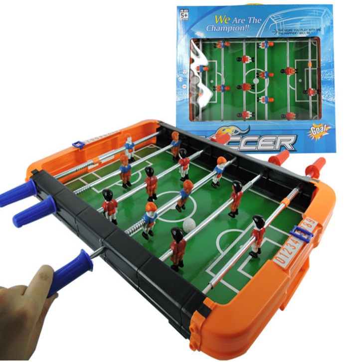 Bàn bi lắc đá bóng mini cho 2 người chơi