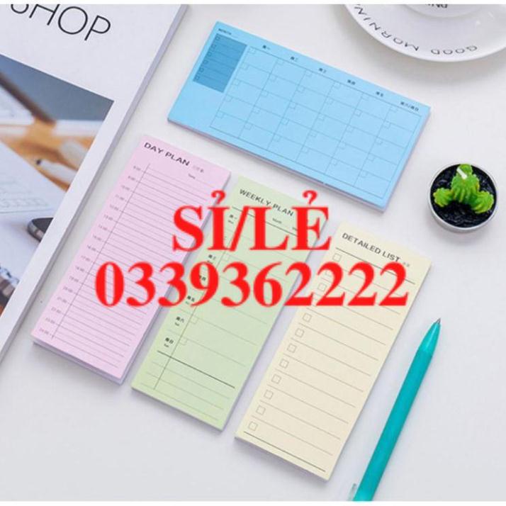 [ HAIANHSHOP ] Note Ghi Kế Hoạch - Bảng Lập Kế Hoạch Hàng Ngày - Check List/ To Do List Note  Duashop &gt;