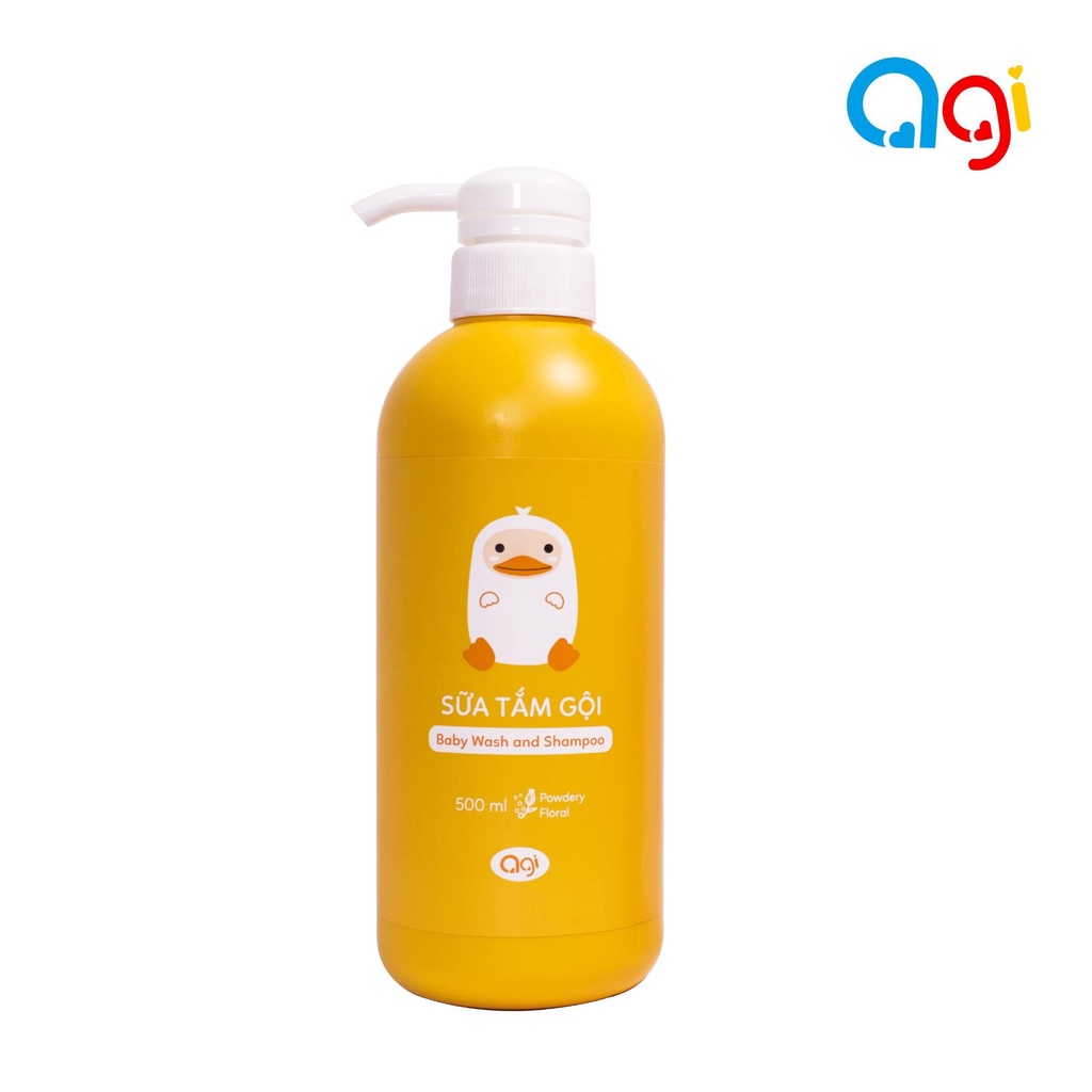SỮA TẮM GỘI 2IN1 CHO BÉ THƯƠNG HIỆU AGI 200ML~500ML