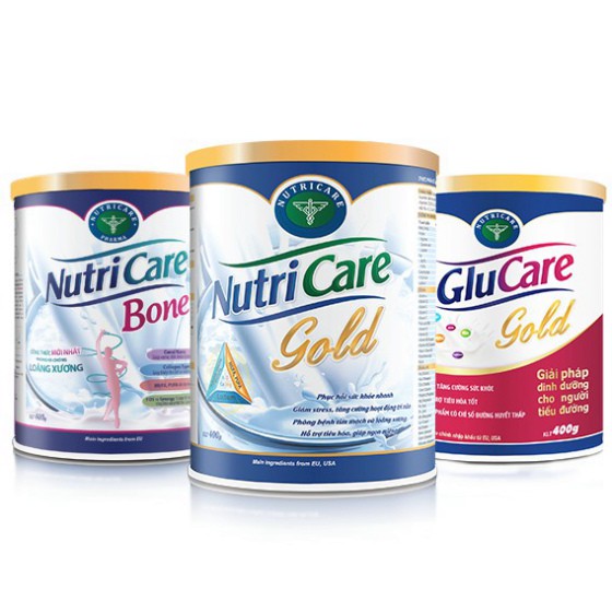 Sữa bột Nutricare Gold 900g bổ sung năng lượng cho người cao tuổi