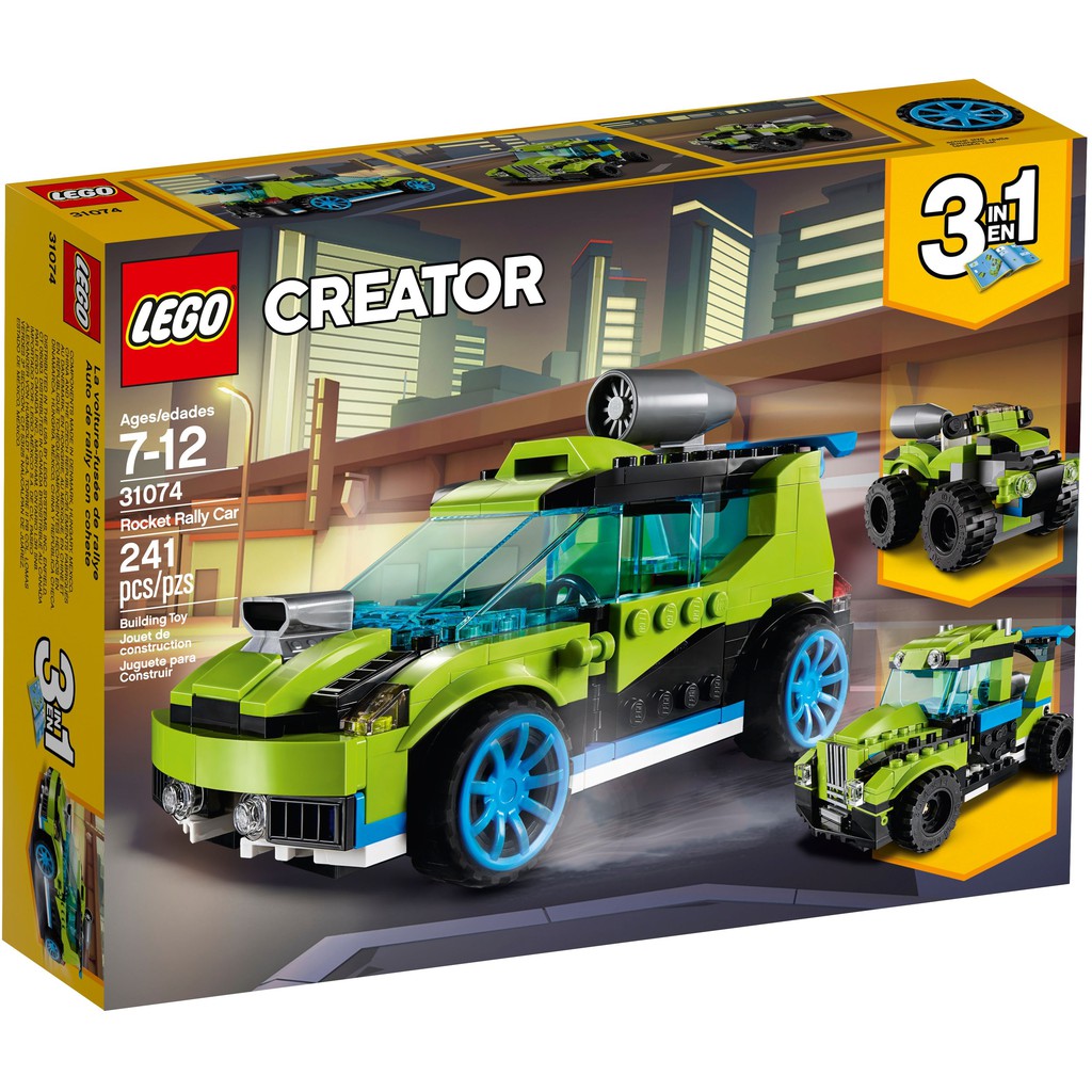 LEGO Creator 31074 - Xe Đua Động Cơ Tên Lửa