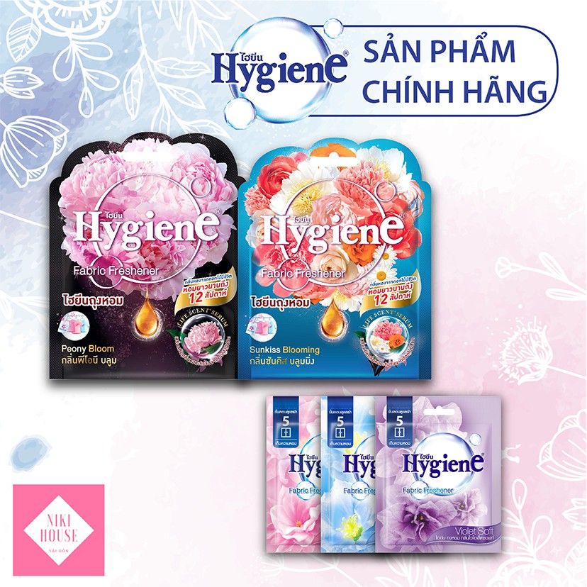 [BÁN CHẠY NHẤT] Túi Thơm HYGIENE 8g nhiều mùi hương.