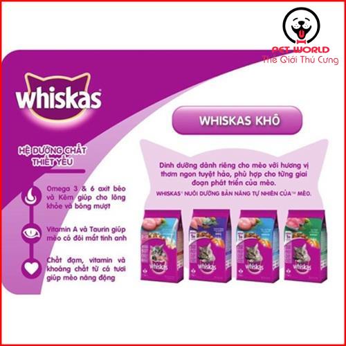 Thức ăn hạt Mèo con Whiskas Junio 1100g