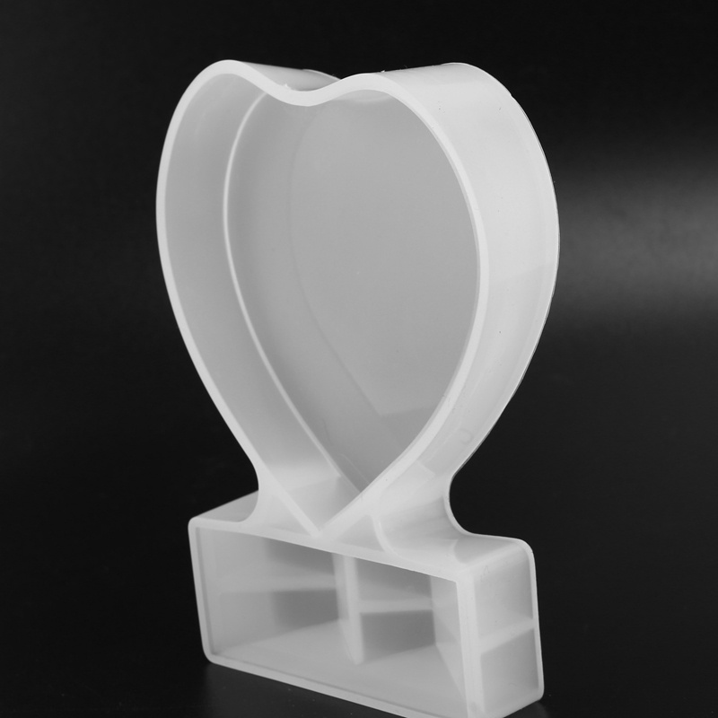 Khuôn Silicone Làm Khung Ảnh Hình Trái Tim DIY