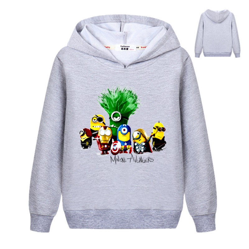 Áo Hoodie In Hình Minion Ngộ Nghĩnh Cho Bé