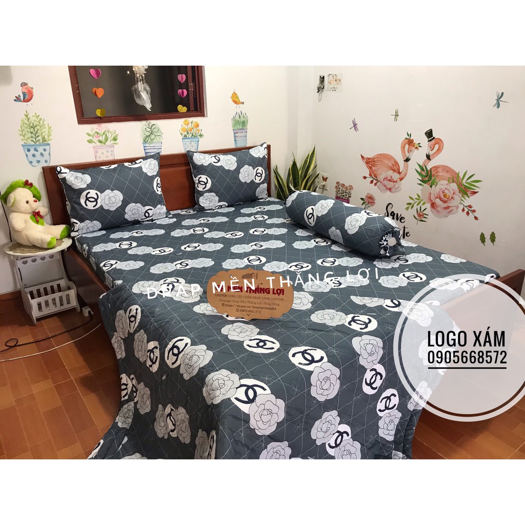 Drap Thắng Lợi 4 món không kèm mền sang trọng