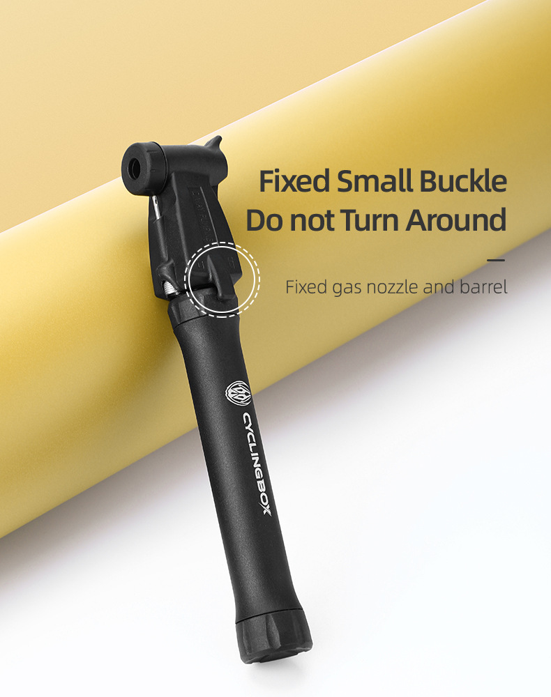 Ống bơm xe đạp MOSOWORLD mini nhỏ gọn 80PSI