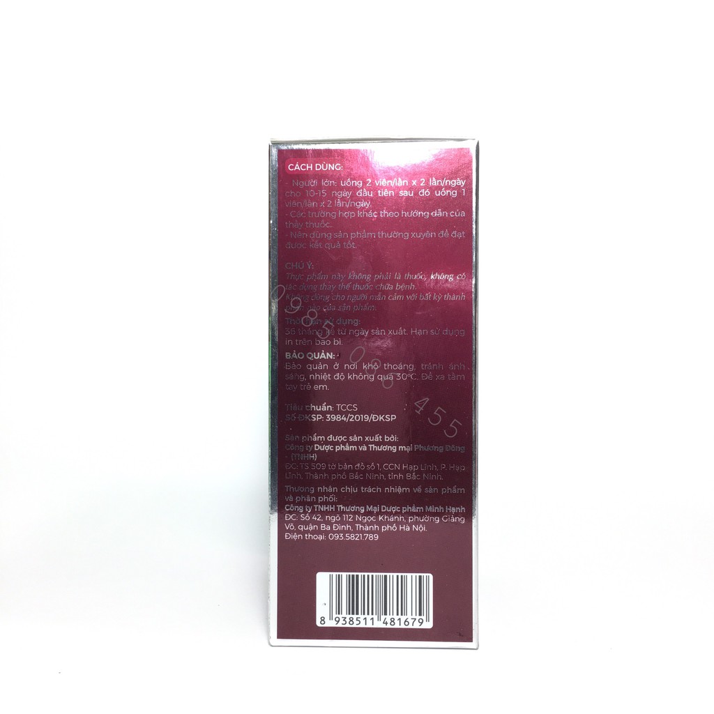 Viên uống tăng cường nội tiết tố nữ Projel - Giúp dưỡng da sáng đẹp, ngăn ngừa lão hoá