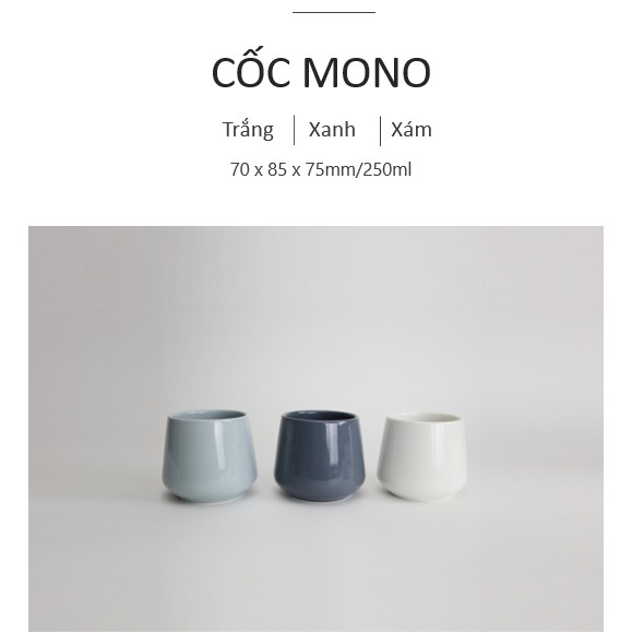 Set tân gia 4 người 20P Mono - Erato -hàng nhậ khẩu Hàn Quốc (bộ bát đĩa, set bát đĩa, bát đĩa đẹp)