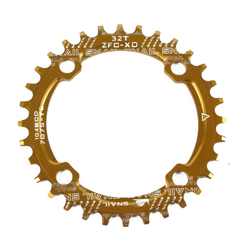 Narrow Wide Chainring Mountain Bike 104BCD 32T 34T 36T 38T 40T Crankset Tooth Plate Parts
