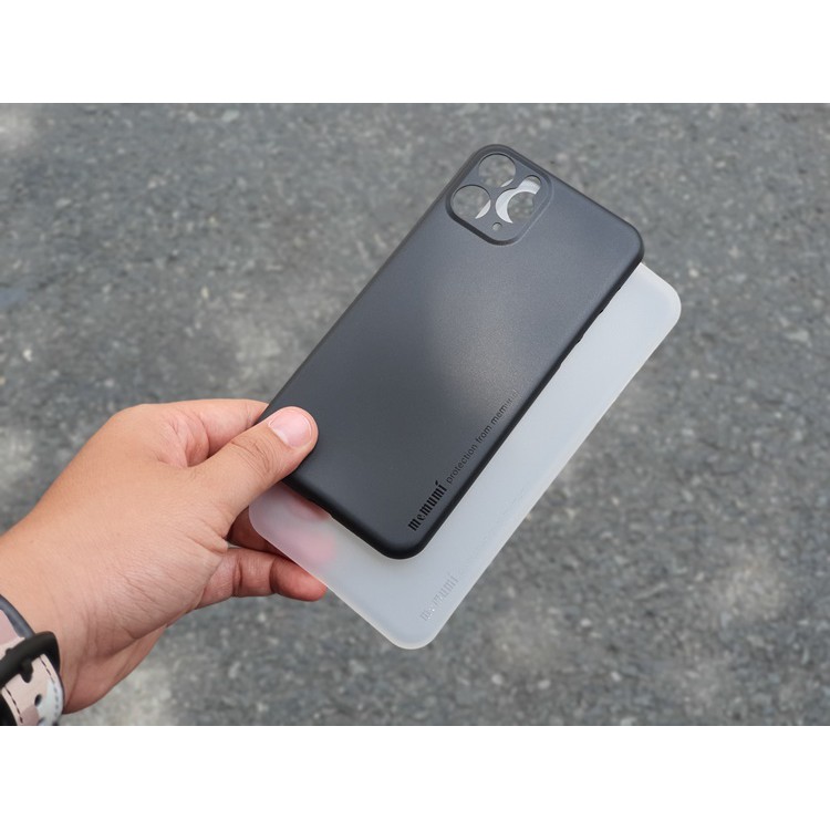 Ốp lưng Memumi iPhone 11/11 Pro/11 Pro Max - siêu mỏng 0.3mm