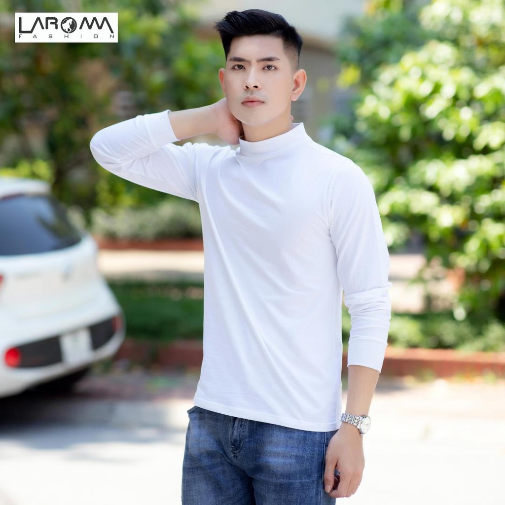 LAROMA áo giữ nhiệt nam cổ cao | Giữ ấm - Khử mùi