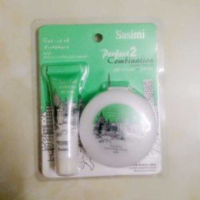 Set phấn và kem nền BB
