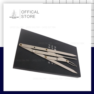 [Hàng có sẵn] - Thước Đo Chân Mày Tỷ Lệ Vàng Bằng Thép