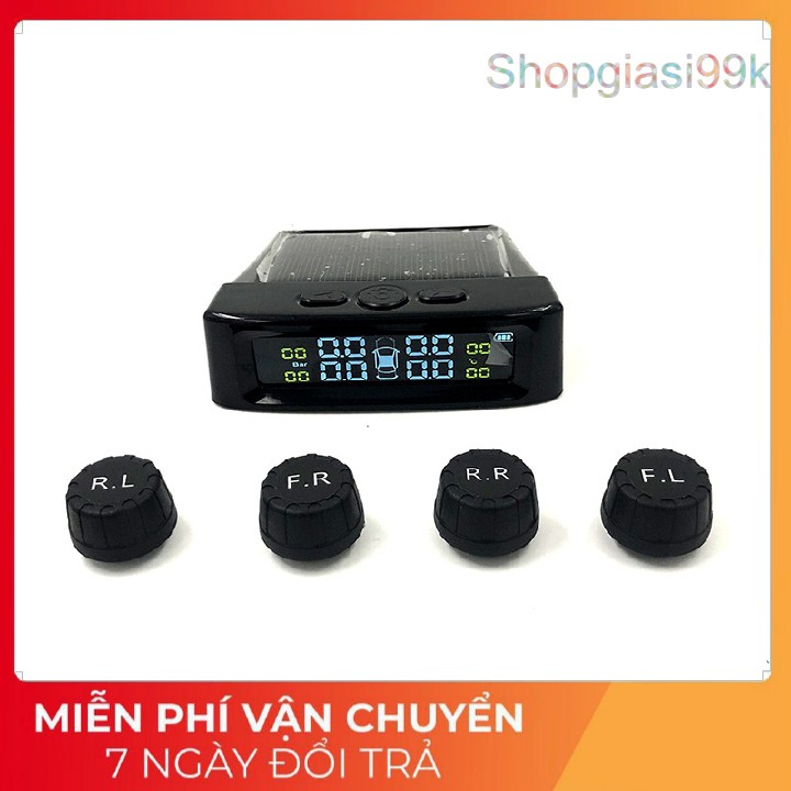 Cảm biến áp suất lốp TPMS năng lượng mặt trời van ngoài GIÁ SỐC