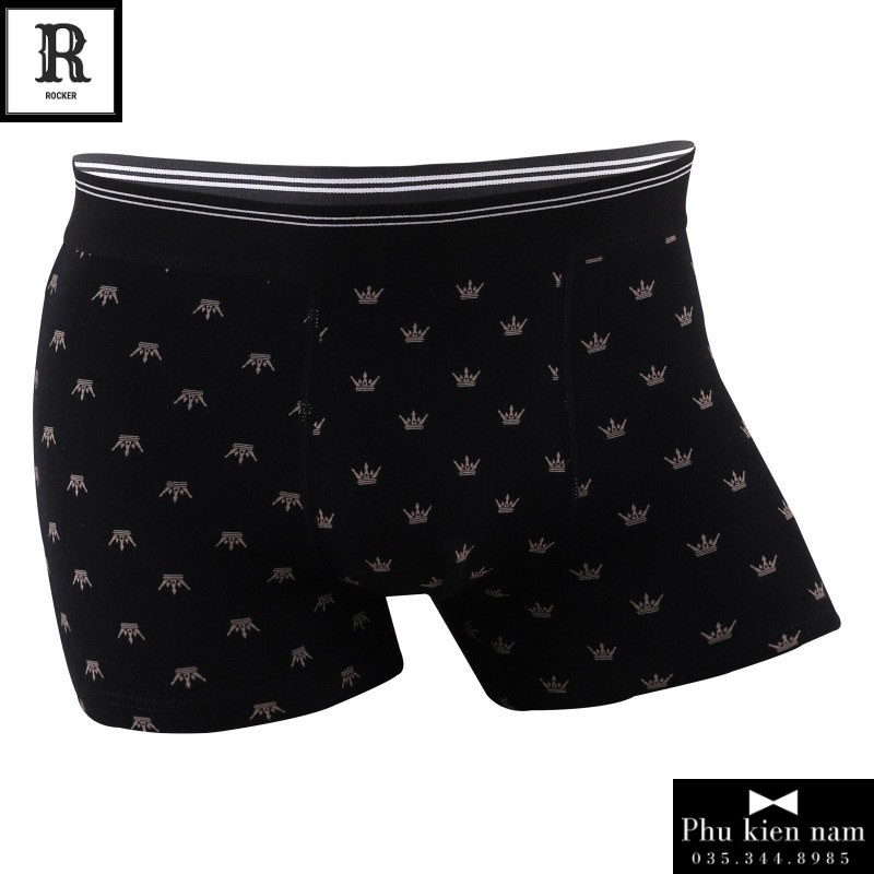 Hộp 4 Quần Lót Nam Boxer Quần Sịp Boxer HOẠT HÌNH S031