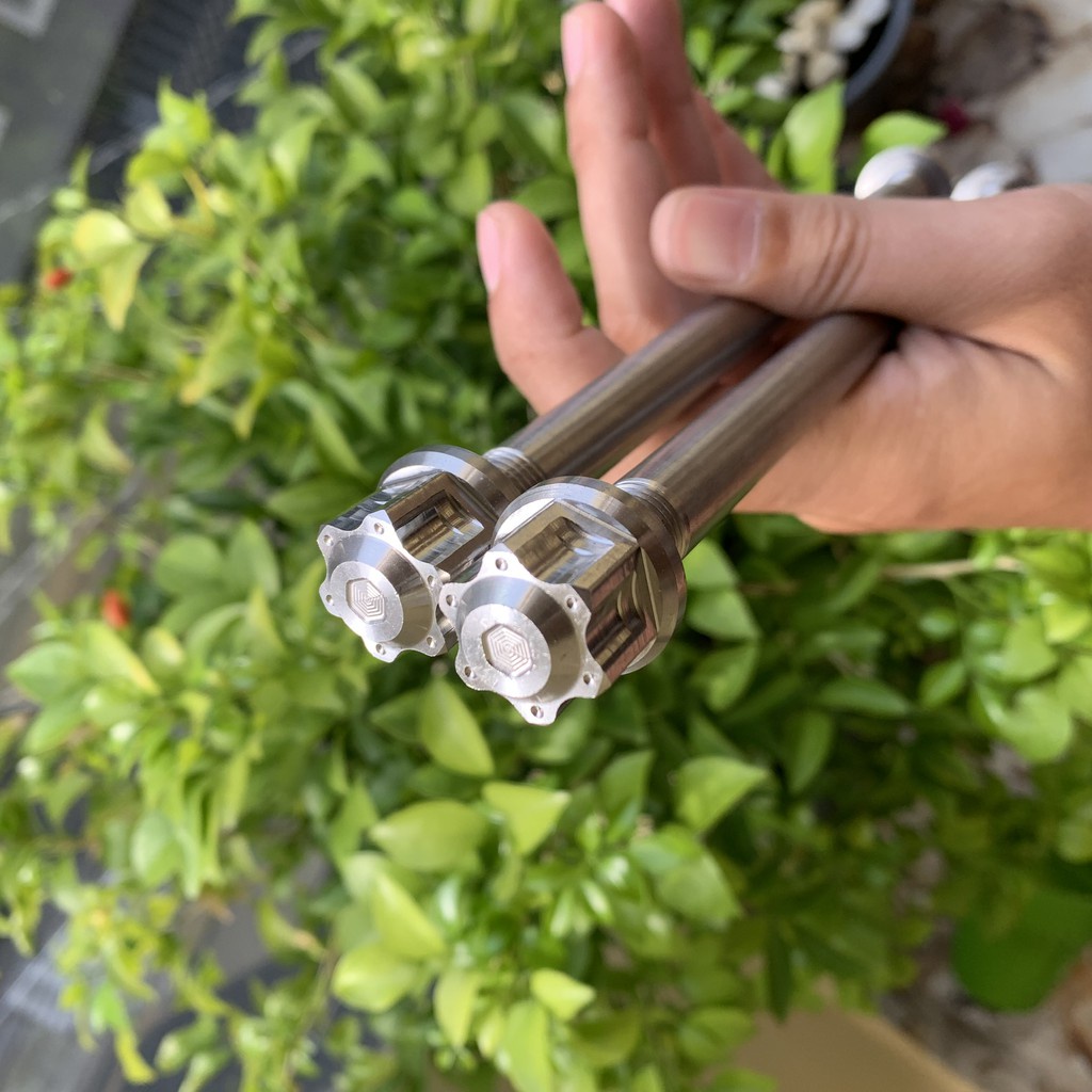 Cặp Cốt Bánh Kèm 4 Tán Salaya Gắn Xe Exciter 135