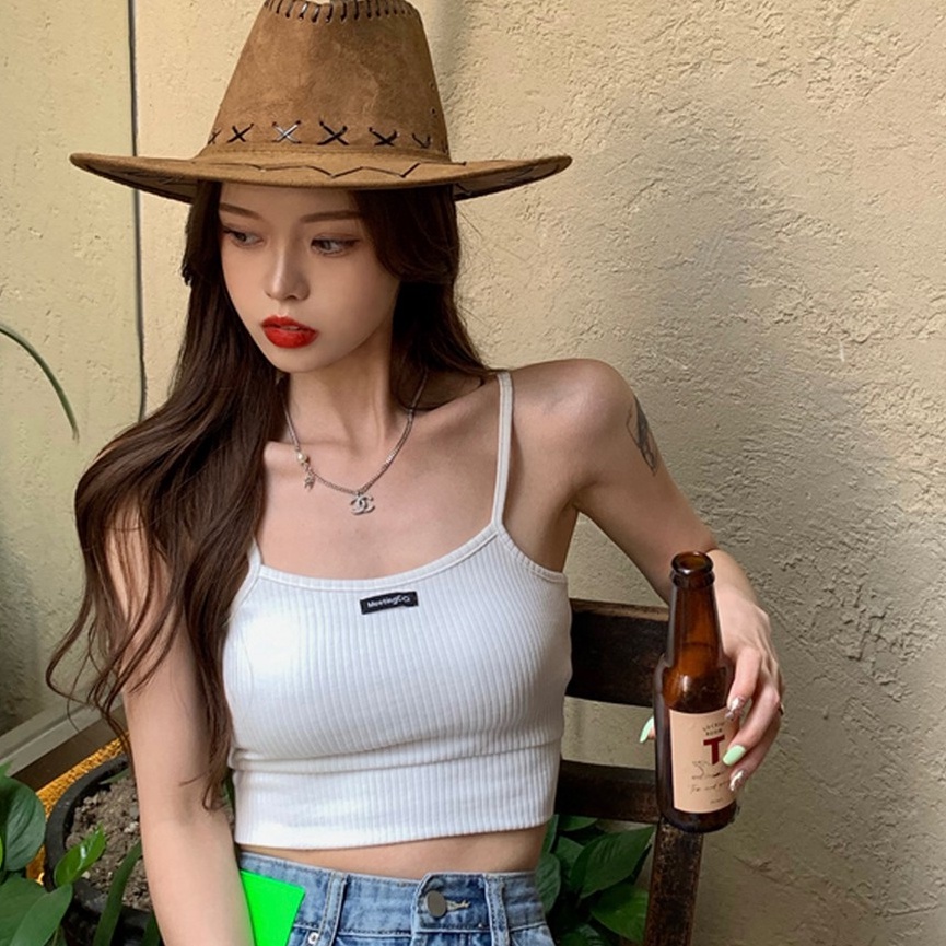 Áo Bra Hai Dây Cotton Cao Cấp Co Dãn Gợi Cảm DAN L&amp;U 6703