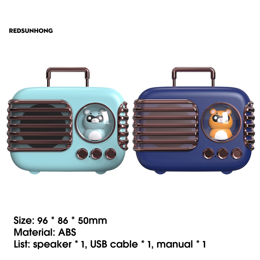 Loa Bluetooth Không Dây Độ Trung Thực Cao Hỗ Trợ Thẻ TF