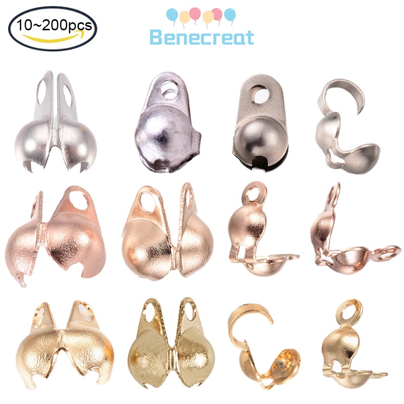 Set 200 Đầu Nút Thắt Bằng Thép Không Gỉ 316 Kích Thước 8.5x4mm Tiện Dụng