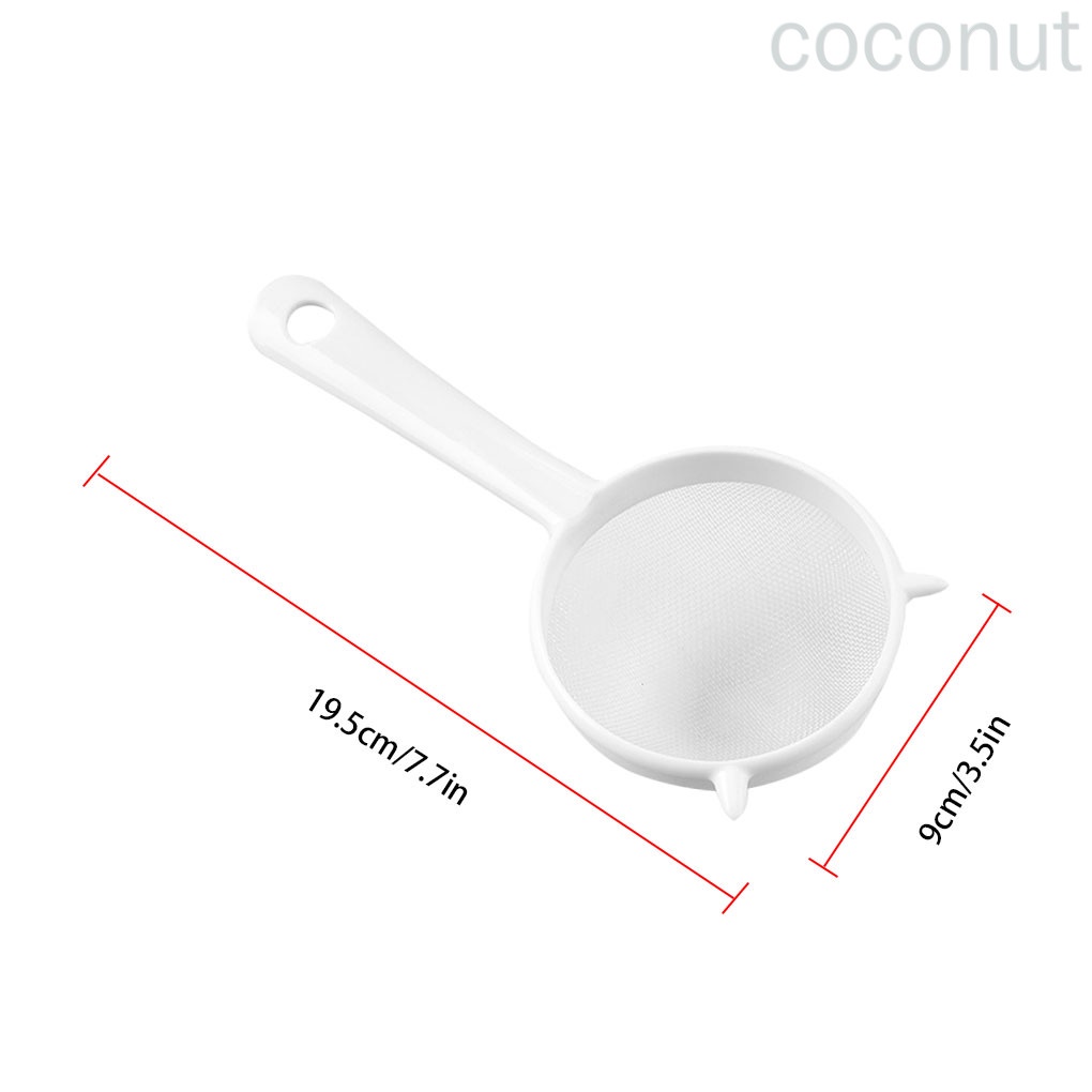 Rây lọc bằng nhựa không lo gỉ có thể tái sử dụng cho nhà bếp