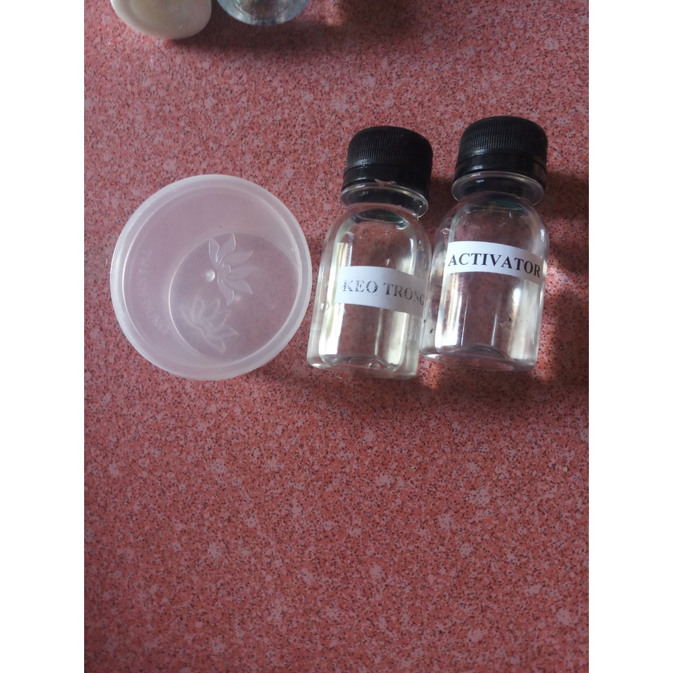 Bộ kit làm slime siêu siêu rẻ 100ml có hộp