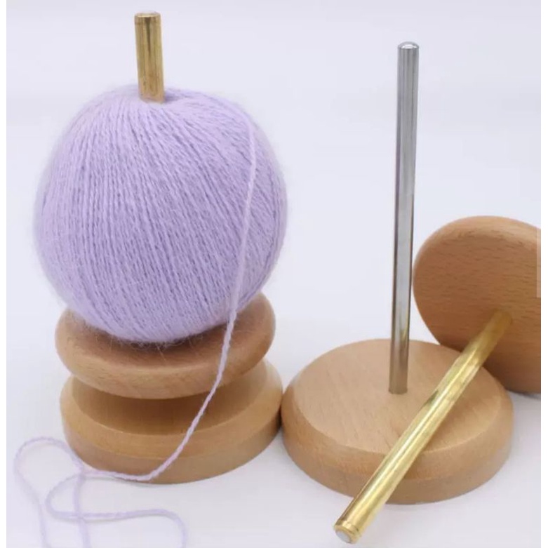 Dụng cụ xoay dùng để xỏ hạt cườm &amp; Giá Đỡ Len đều tiện dụng