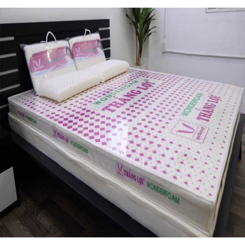 Nệm cao su thiên nhiên Wonder Foam Thắng lợi cao 15-20p đủ các size bh 15 năm. KHÁCH TỈNH ĐẶT ib SHOP SHIP TẬN NHÀ