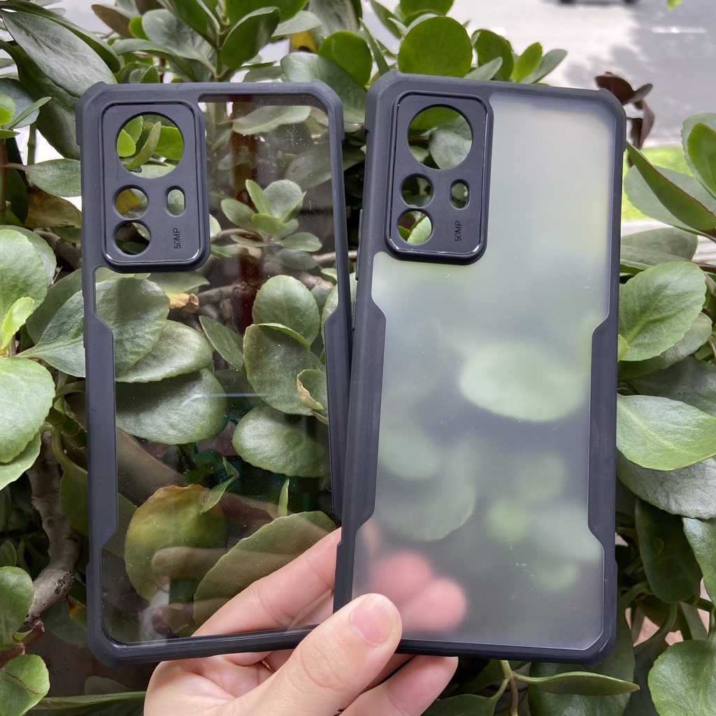 Ốp lưng XUNDD Xiaomi Mi 12/ 12X/ 12S/ Mi 12 Pro/ 12S Pro - Mặt lưng nhám, Viền TPU, Chống sốc