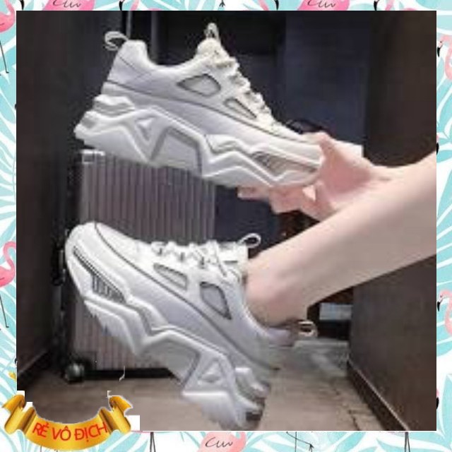 [SALE XẢ HÀNG]  Giày Sneaker Nữ Viền Phát Quang